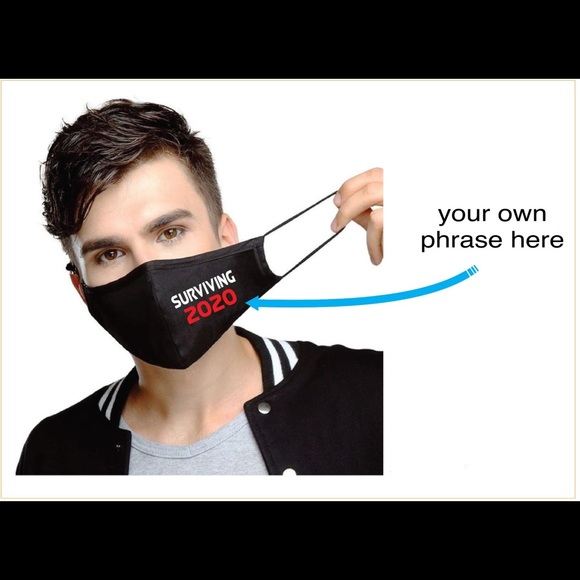 Custom/Personalized Face Mask - Picture 2 of 4